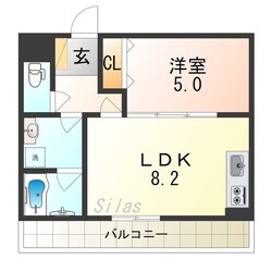 萱島駅 徒歩8分 1階の物件間取画像